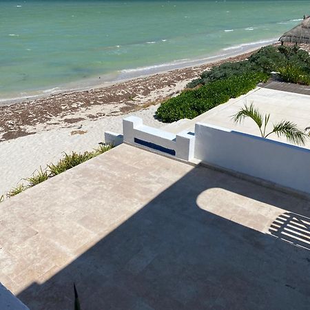 Don Lalo, Family Villa With Sandy Beach At Your Feet. Progreso  Esterno foto