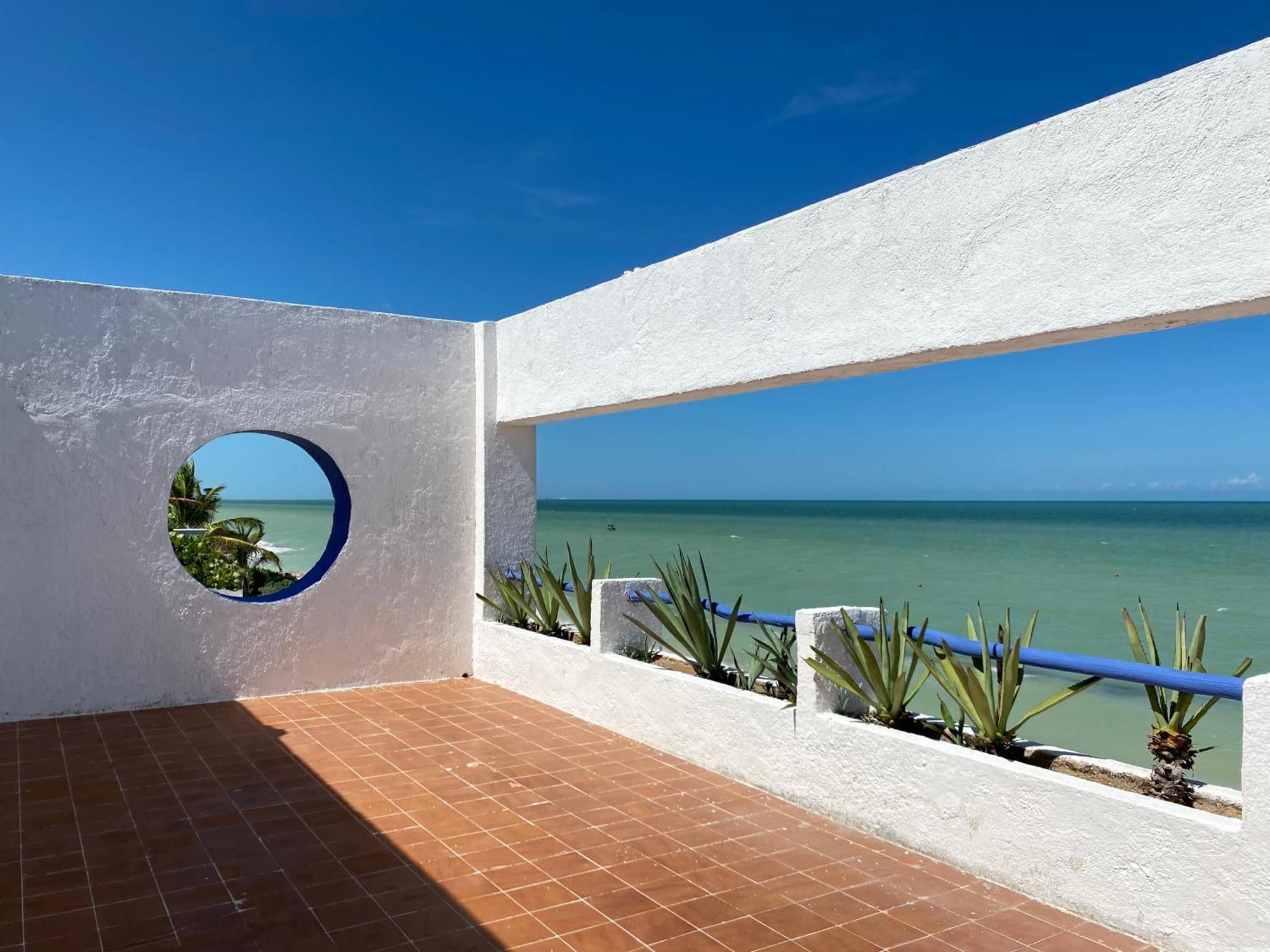 Don Lalo, Family Villa With Sandy Beach At Your Feet. Progreso  Esterno foto
